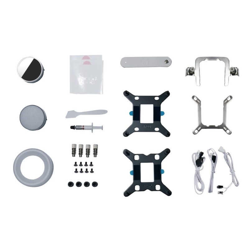 Buy Lian Li AIO GPU Liquid Cooler with ARGB Fans - Galahad II Trinity 240 - White in Cyprus, Nicosia, Limassol, Larnaka, Pafos