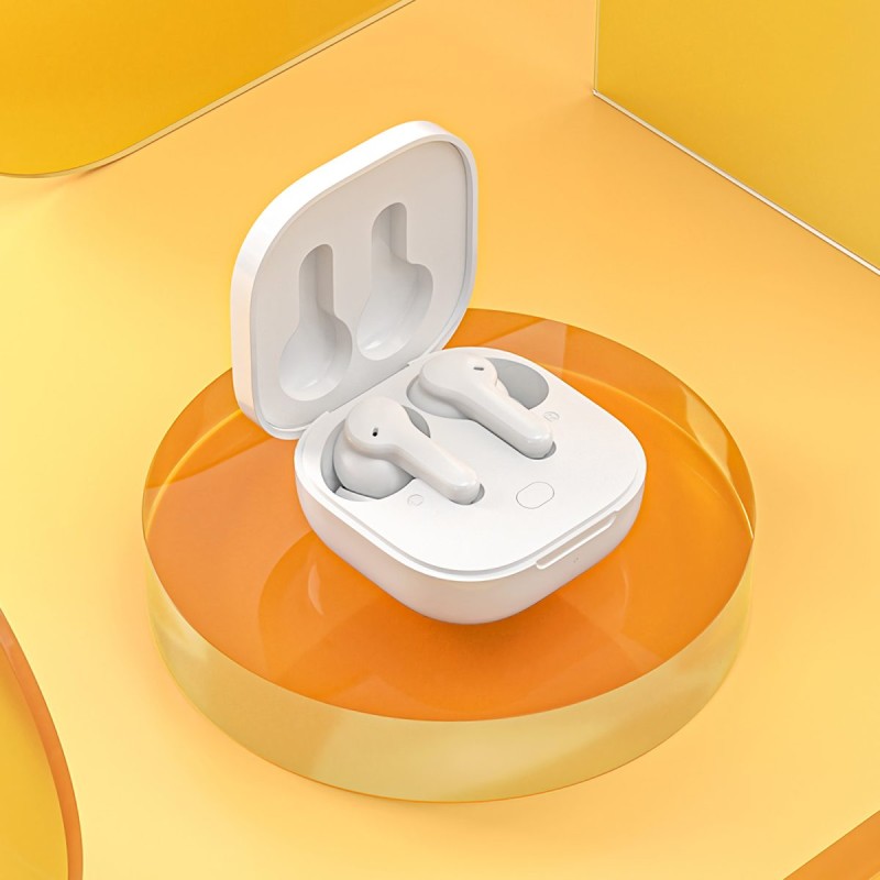 Buy QCY Earbuds - T13 - TWS WHITE Dual Driver 4-mic noise cancel. True Wireless ... in Cyprus, Nicosia, Limassol, Larnaka, Pafos