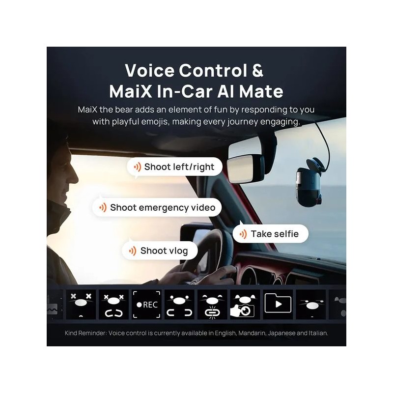 Buy 70mai Dash Cam 4K Omni 360° - X800-2 - Review Full View with Dual Sony STAR... in Cyprus, Nicosia, Limassol, Larnaka, Pafos