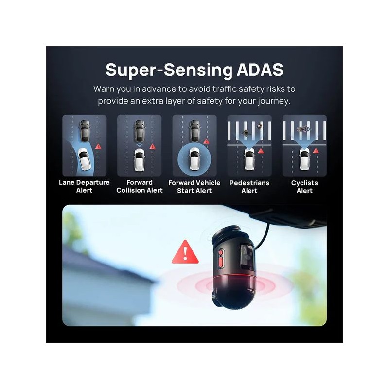 Buy 70mai Dash Cam 4K Omni 360° - X800-2 - Review Full View with Dual Sony STAR... in Cyprus, Nicosia, Limassol, Larnaka, Pafos