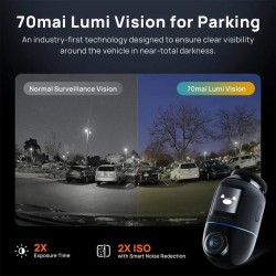 Buy 70mai Dash Cam 4K Omni 360° - X800-2 - Review Full View with Dual Sony STAR... in Cyprus, Nicosia, Limassol, Larnaka, Pafos