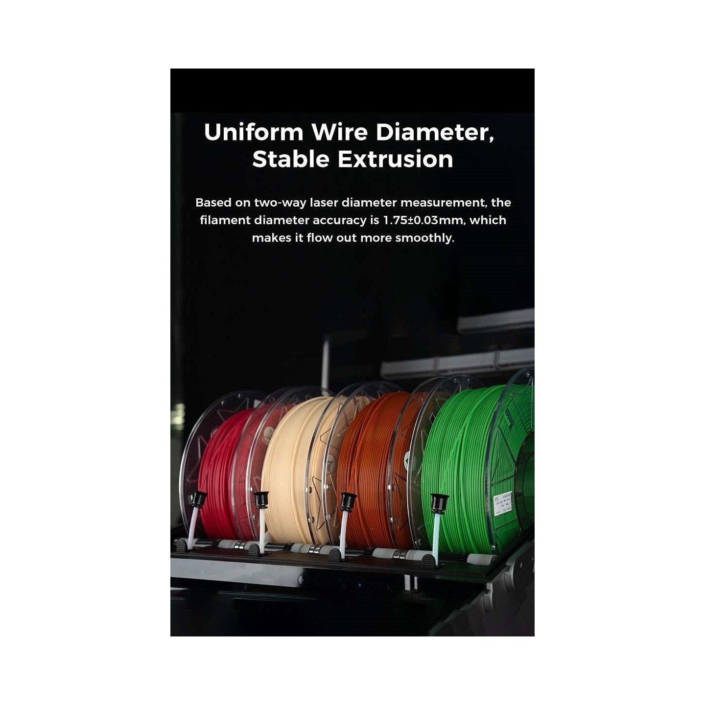 Creality Hyper PLA RFID Very Peri - 3301010463 - Fast Printing Filament with CFS tag 1kg 1.75