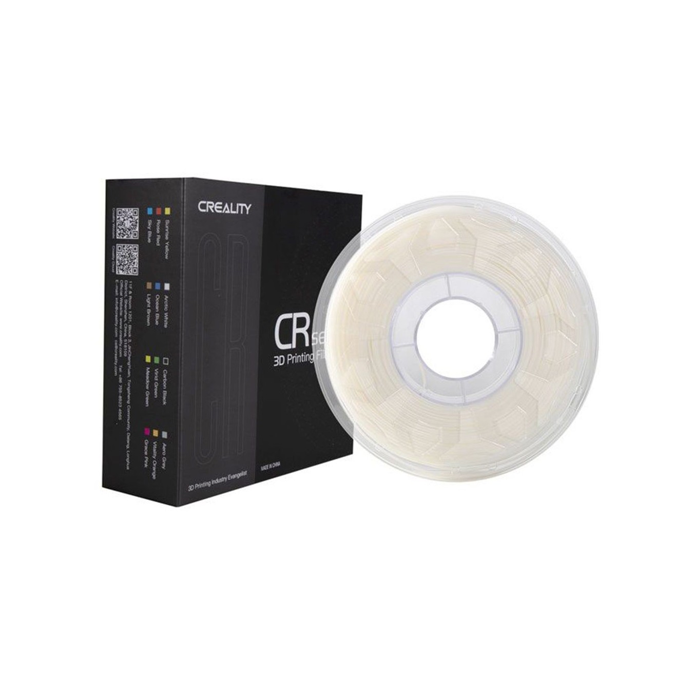 Creality CR-PLA - 3301010060 - White, 3D Printer Filament 1 kg Spool,1.75 mm — Buy in Cyprus with Fast Delivery