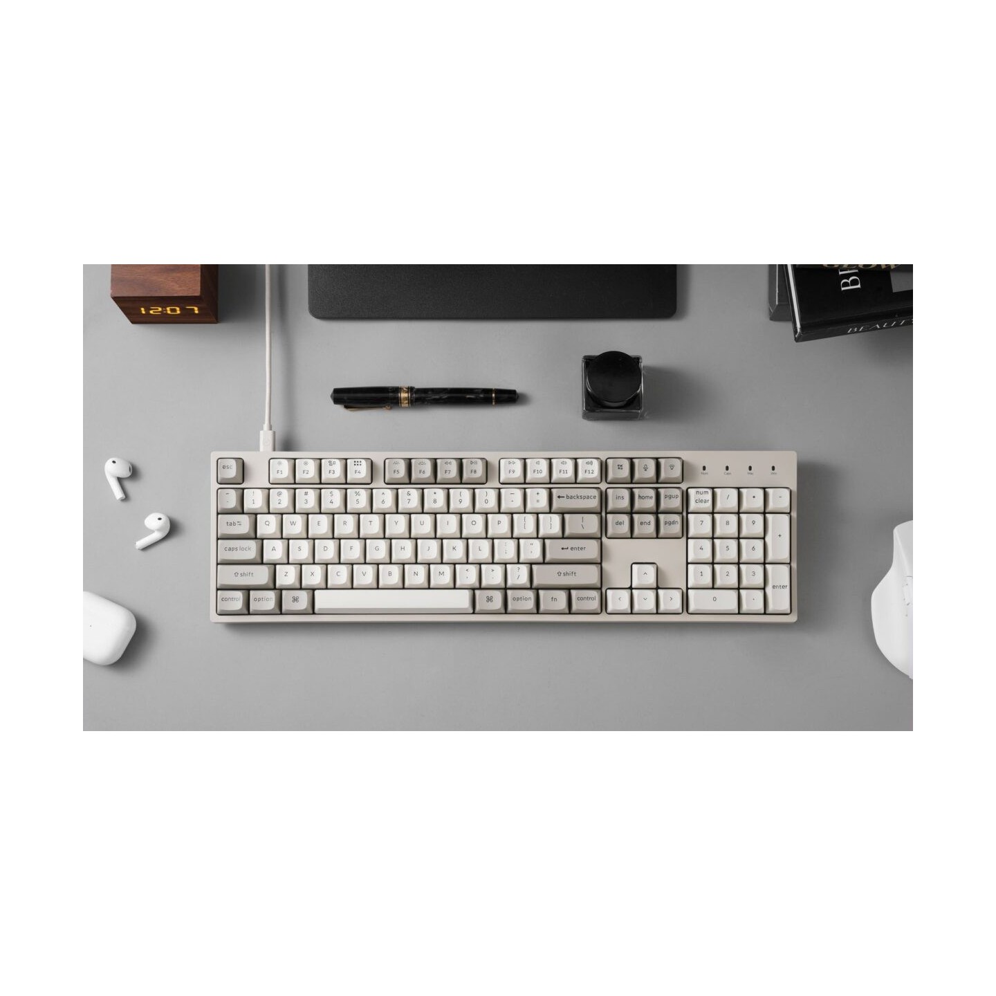 Keychron C2 Pro 8K C2PX-M1 Red Switch 100% US Retro RGB (Boxed) — Buy in Cyprus with Fast Delivery