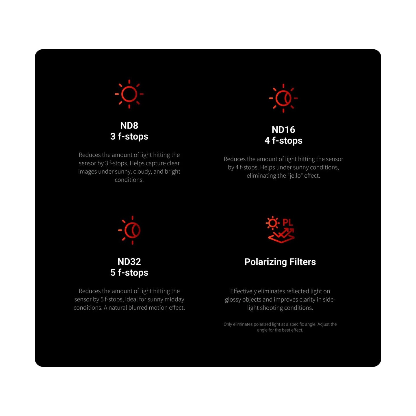 Insta360 ND Filter Set - Ace Pro 2 - ND Filter Set — Buy in Cyprus with Fast Delivery