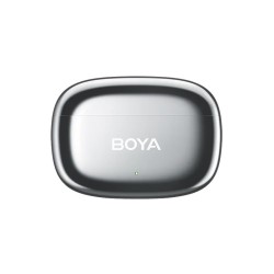 BOYA Wireless Microphone - mini 2 - Lightning & Type-C Space Grey, 2,4GHz 2mic Wireless AI-ANC Mic w. Charging Box