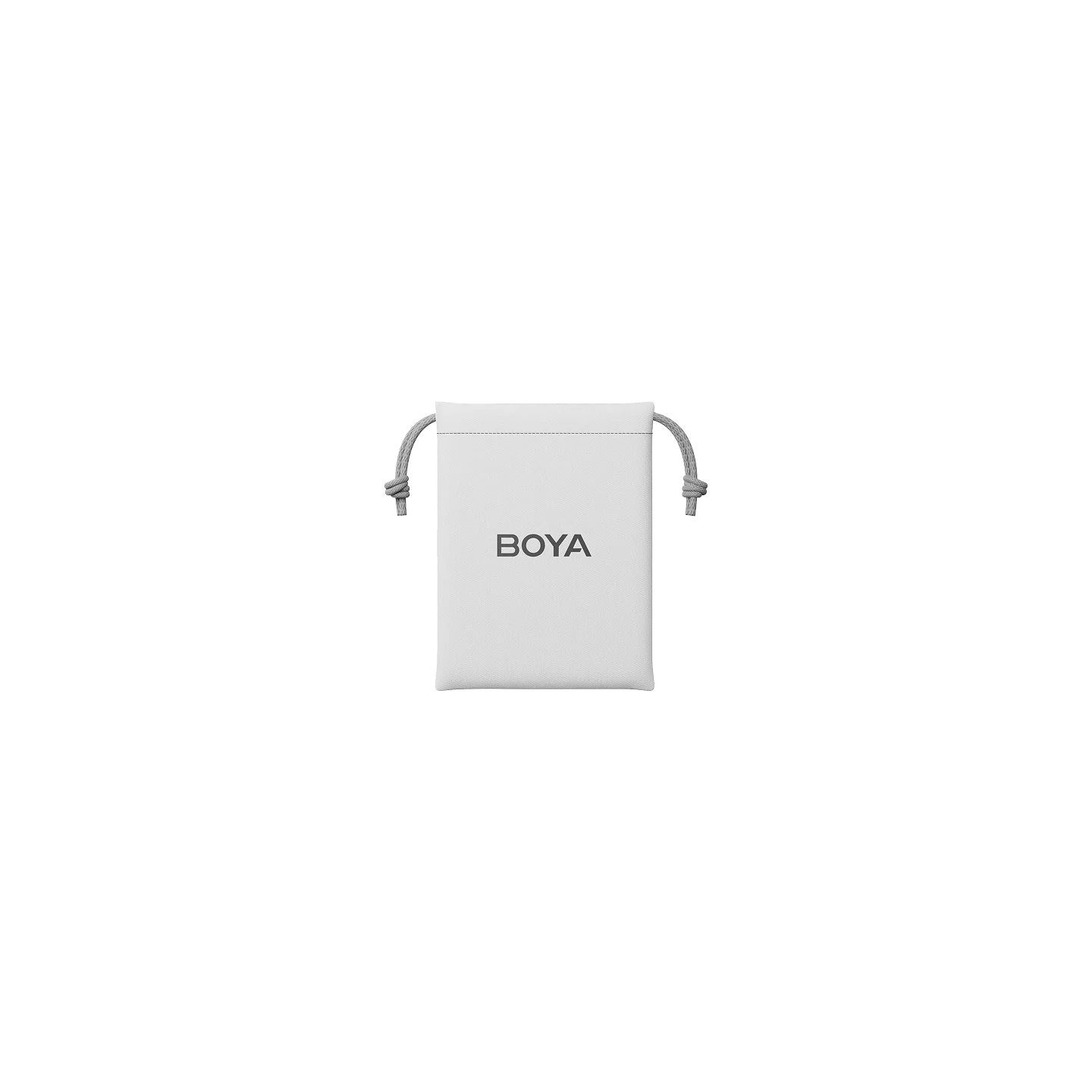 BOYA Wireless Microphone - mini 2 - Lightning & Type-C Space Grey, 2,4GHz 2mic Wireless AI-ANC Mic w. Charging Box