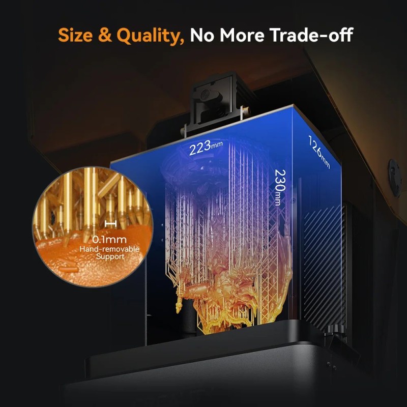 Buy Creality Resin 3d Printer - Halot Mage S - 14k Ultradetailed Resin 3d Printe... in Cyprus, Nicosia, Limassol, Larnaka, Pafos