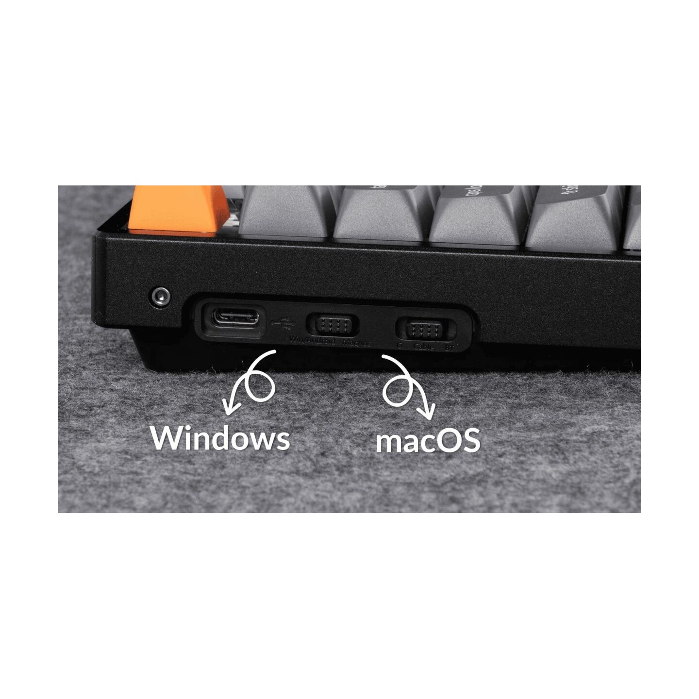 Keychron K8 Max K8M-B4 Banana Switch 80% US QMK Wireless Keyboard (Boxed) — Buy in Cyprus with Fast Delivery