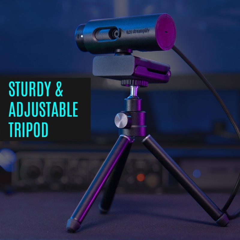 Buy Streamplify CAM Streaming Webcam - Full HD 1080p, 60Hz, Black in Cyprus, Nicosia, Limassol, Larnaka, Pafos