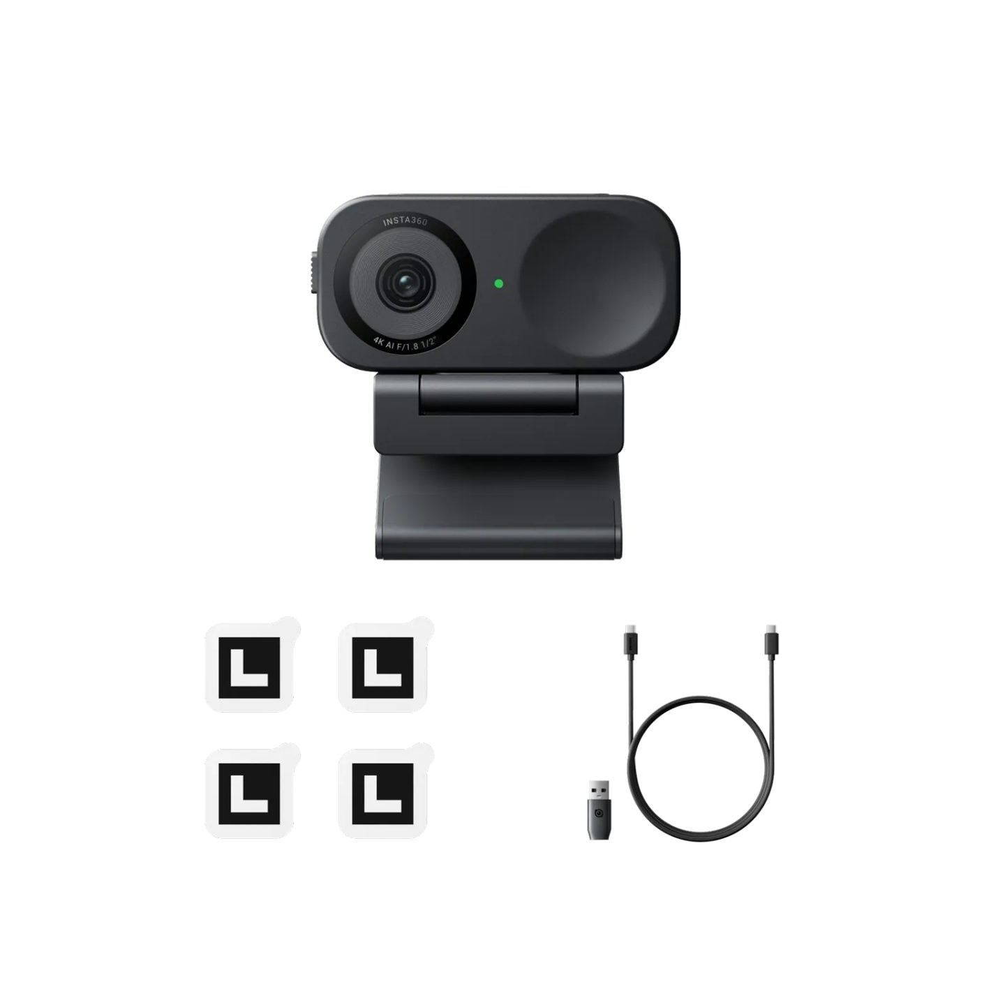 Insta360 Link 2C Standard Edition 4K Webcam AI Tracking (Boxed) — Buy in Cyprus with Fast Delivery