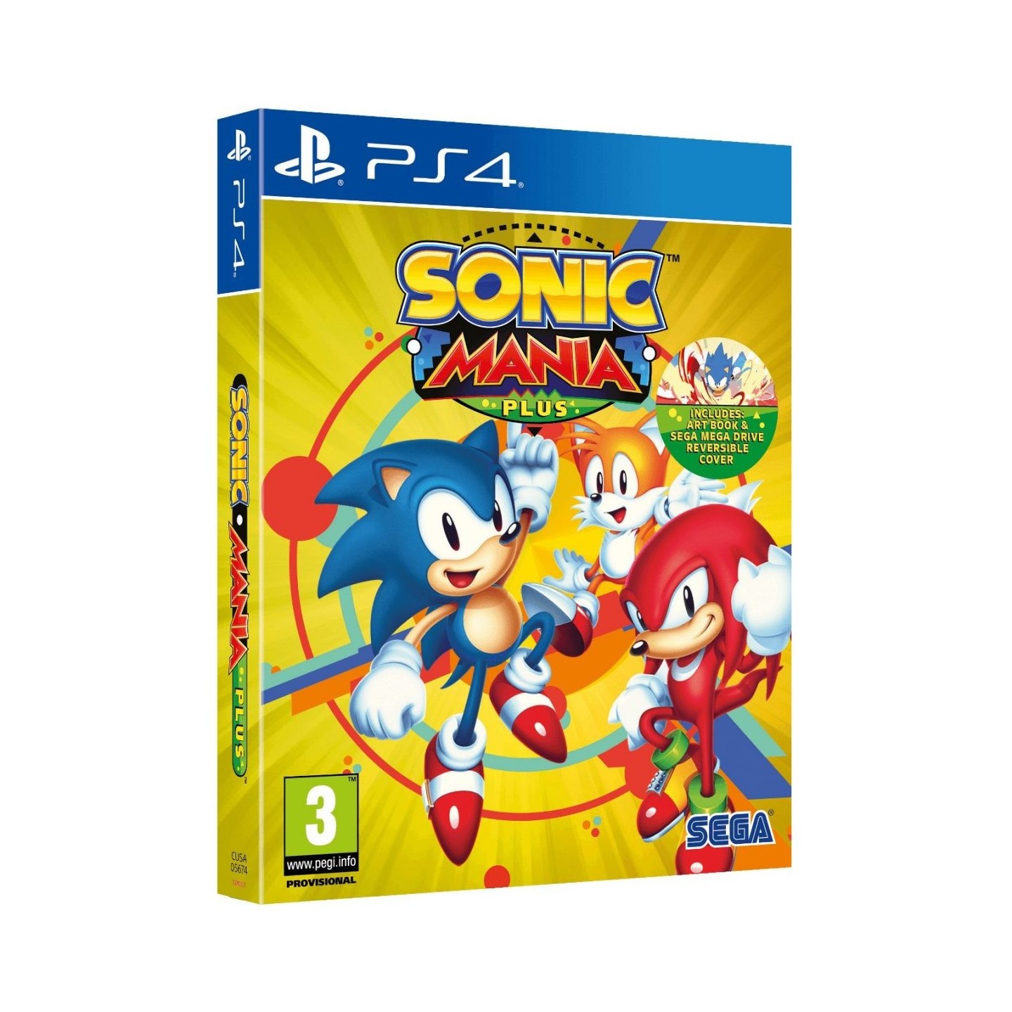 SONIC MANIA PLUS - PS4 — Buy in Cyprus with Fast Delivery