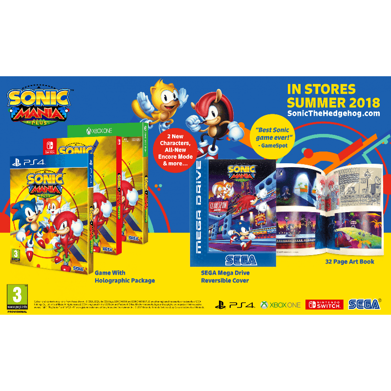 Buy SONIC MANIA PLUS - PS4 in Cyprus, Nicosia, Limassol, Larnaka, Pafos