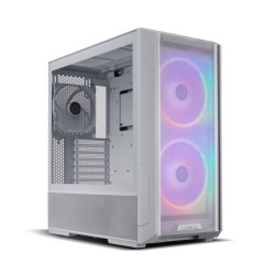 Lian Li LANCOOL 216 RGB White - E-ATX/ATX/Micro-ATX/Mini-ITX Mid-Tower Case with 2x160mm ARGB Front Fans and 1x140mm Rear Fan