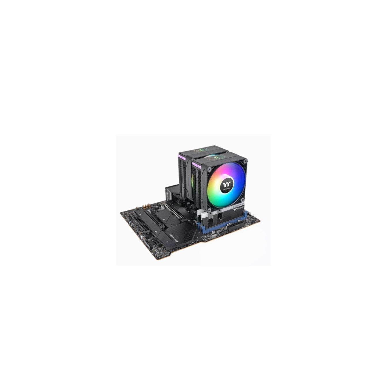 Thermaltake ASTRIA 600 ARGB - CL-P121-CA12SW-A - Dual 120mm Fans, 6xØ6mm Heatpipes, 265W TDP, Black