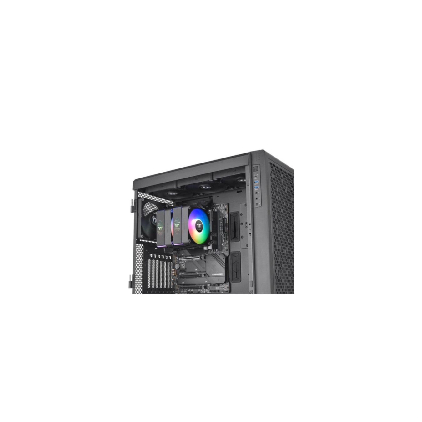 Thermaltake ASTRIA 600 ARGB - CL-P121-CA12SW-A - Dual 120mm Fans, 6xØ6mm Heatpipes, 265W TDP, Black