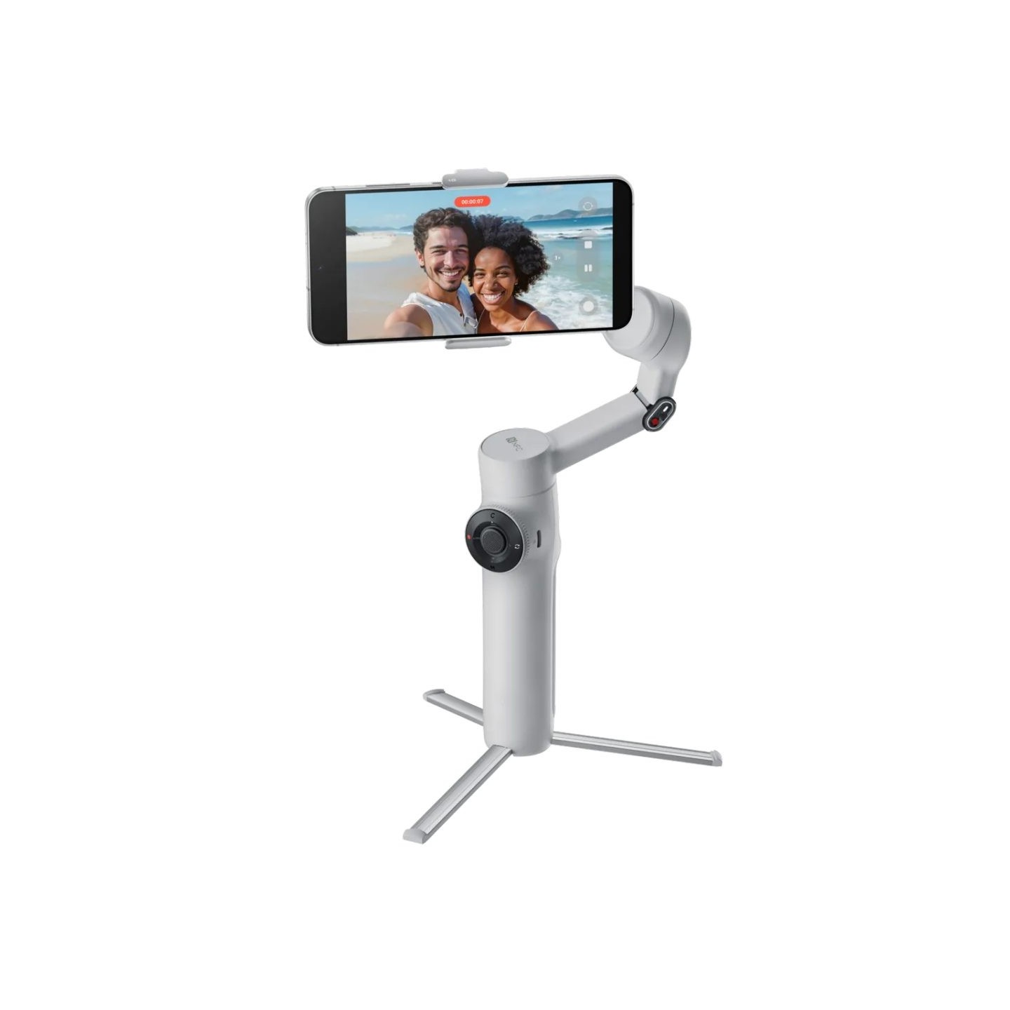 Insta360 Flow Standard Bundle Gray - Flow 2 - A.I. Powered Gimbal Stabilizer for Smartphone USB-C