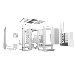 Buy be quiet! Dark Base Pro 901 - Full-Tower PC Case (White) - E-ATX/ATX Support... in Cyprus, Nicosia, Limassol, Larnaka, Pafos