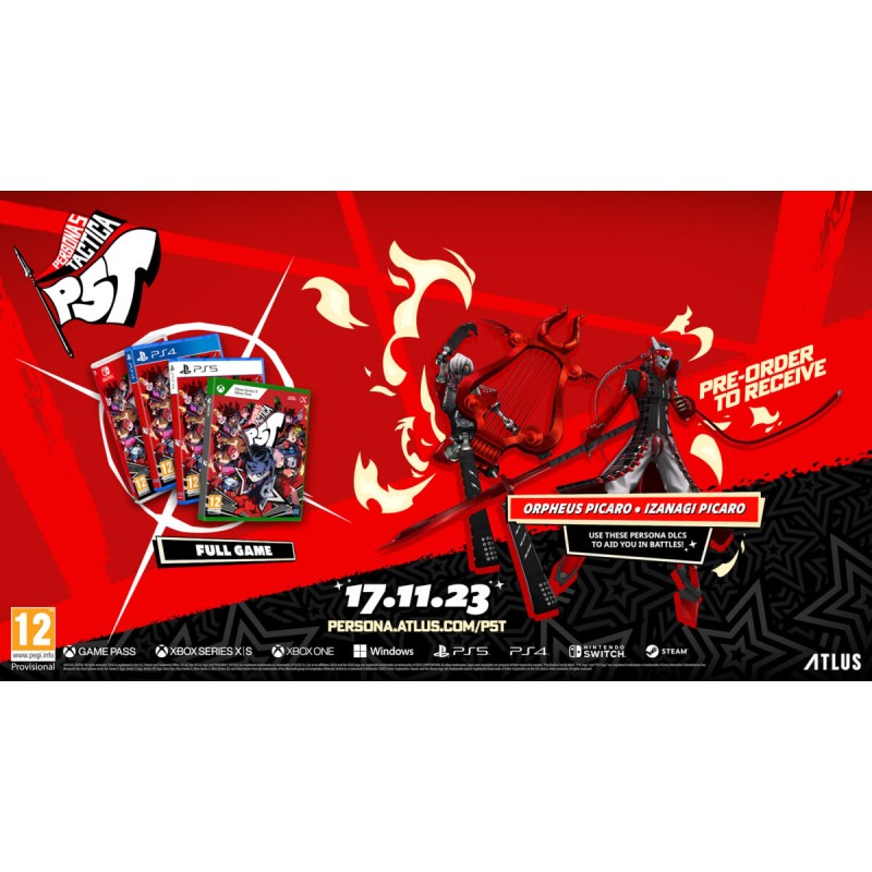 Buy Persona 5 Tactica - PS5 in Cyprus, Nicosia, Limassol, Larnaka, Pafos