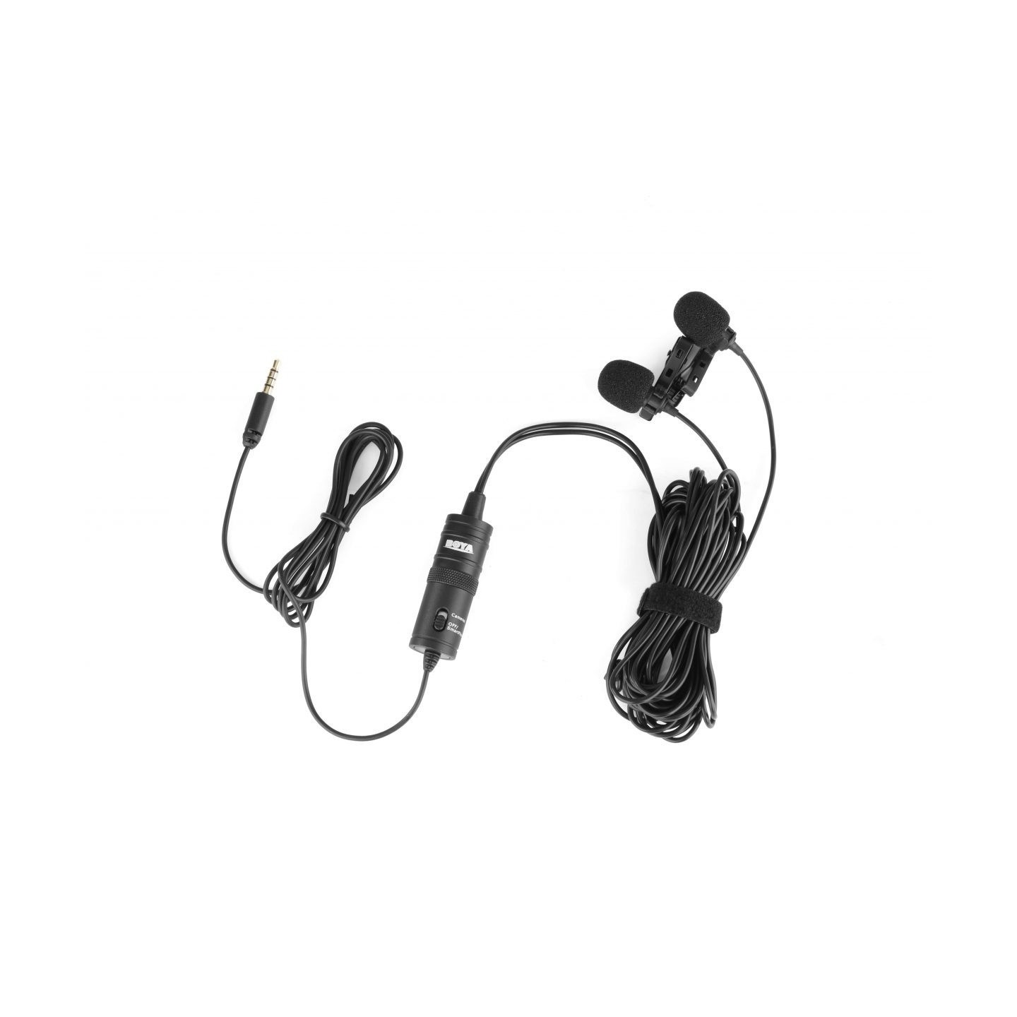 BOYA Dual Lavalier Microphone - BY-M1DM - wired mic — Buy in Cyprus with Fast Delivery