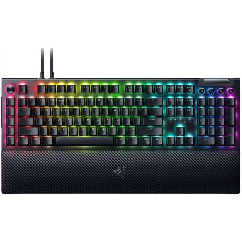 Razer BlackWidow V4 Pro Yellow Switch Gaming Keyboard - RGB, Macros, 8000Hz — Armenius Store Cyprus