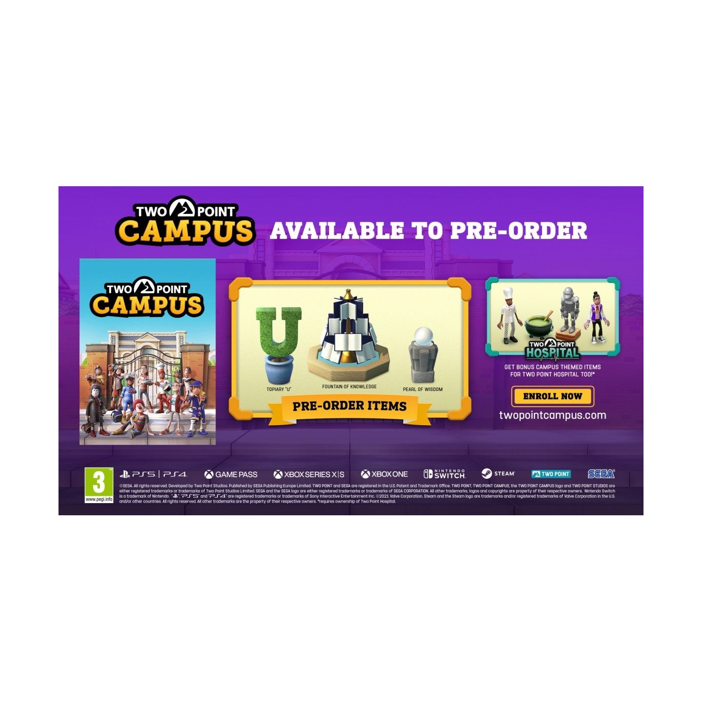 TWO POINT CAMPUS - ENROLMENT EDITION PS4 — Buy in Cyprus with Fast Delivery