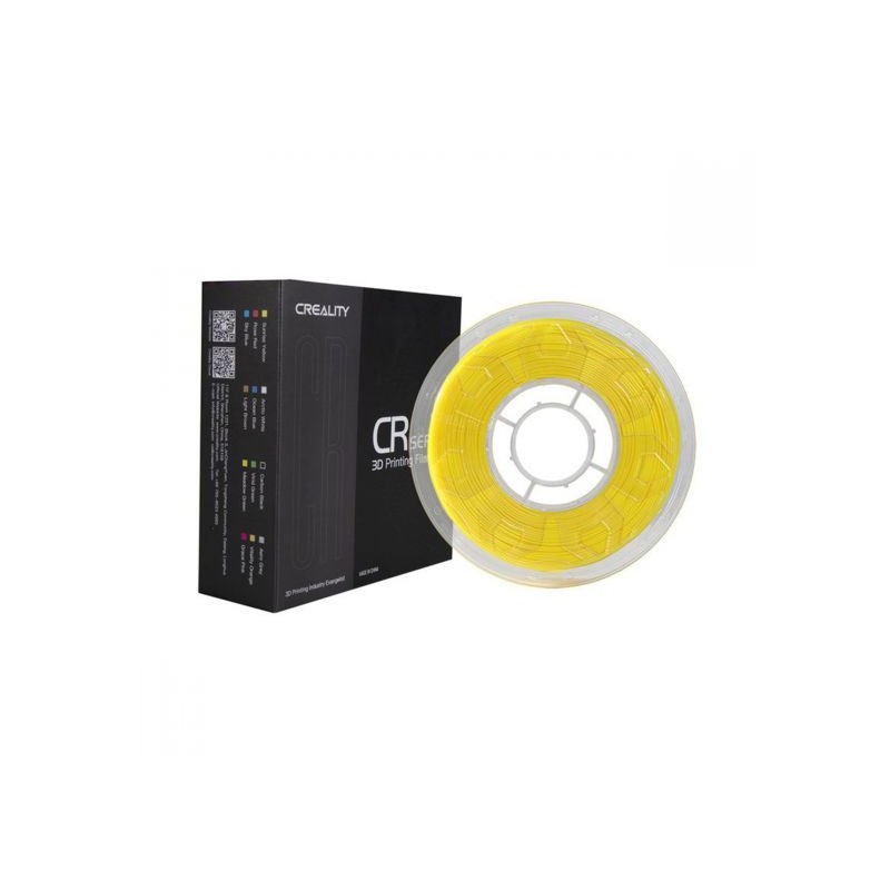 CREALITY CR-PLA Yellow, 3D Printer Filament, 1 kg Spool, 1.75 mm - 3301010063 - Yellow, 3D Printer Filament, 1 kg Spool, 1.75 mm