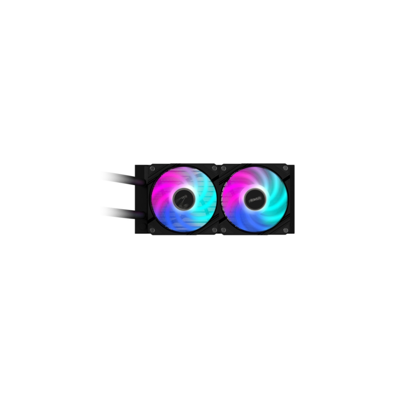 GIGABYTE AORUS WATERFORCE II 240 AIO Liquid CPU Cooler - 240mm, 2x120mm Fans, Black — Buy in Cyprus with Fast Delivery