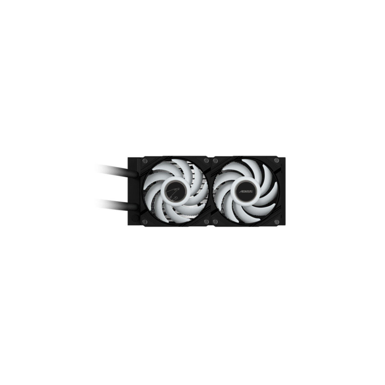 GIGABYTE AORUS WATERFORCE II 240 AIO Liquid CPU Cooler - 240mm, 2x120mm Fans, Black — Buy in Cyprus with Fast Delivery
