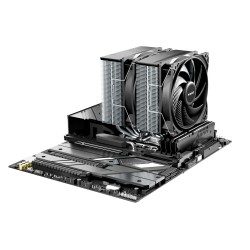 be quiet! Pure Rock Pro 3 BK041 - CPU Air Cooler, Dual 120mm Pure Wings 3 PWM Fans, Silver Aluminium, 250W TDP (Boxed)