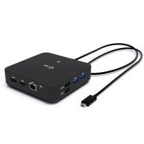 I-TEC USB-C - DS - 2 x HDMI 1x DP 1x GLAN 1x USB-C 3.2 3x USB-A 3.2 2x USB 2.0 1x 3.5mm Audio