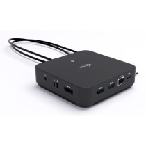 I-TEC USB-C - DS - 2 x HDMI 1x DP 1x GLAN 1x USB-C 3.2 3x USB-A 3.2 2x USB 2.0 1x 3.5mm Audio