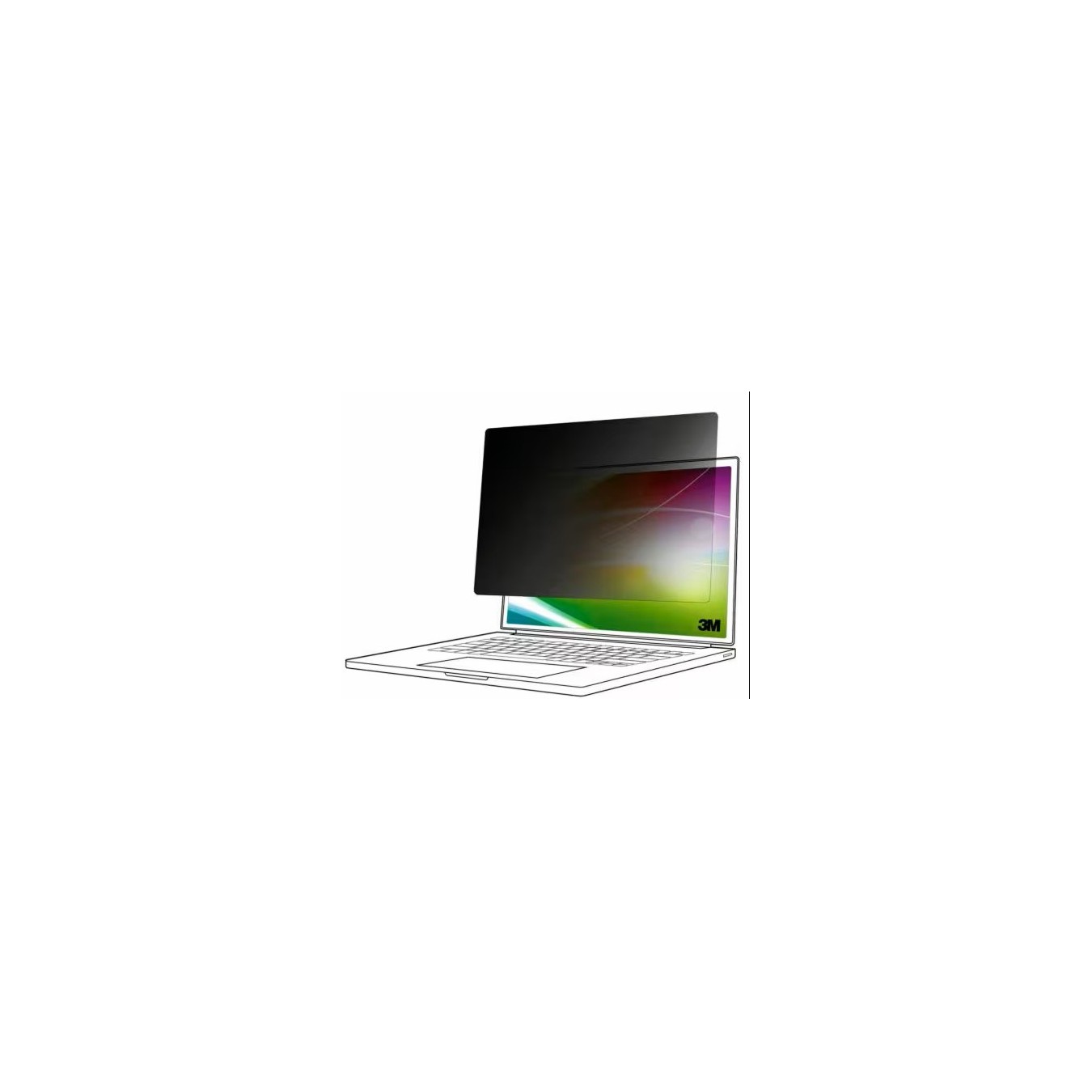 3M Bright Screen Privacy Filter - BP133W1E - for 13.3in 16:10 — Buy in Cyprus with Fast Delivery