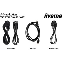 IIYAMA DS - TE7515A - 189.3cm IPS TOUCH 75'' 3840x2160 2xHDMI DP 5xUSB USB-C — Buy in Cyprus with Fast Delivery