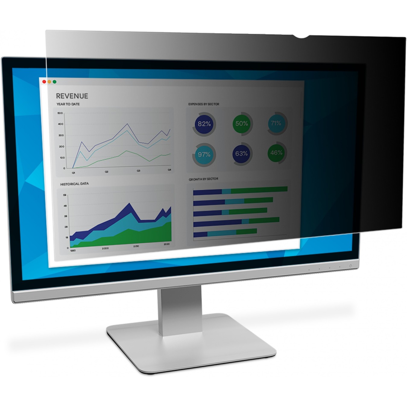 3M Privacy Screen Filter - PF340W2E - for Dell U3415W Monitor 21:9 — Buy in Cyprus with Fast Delivery