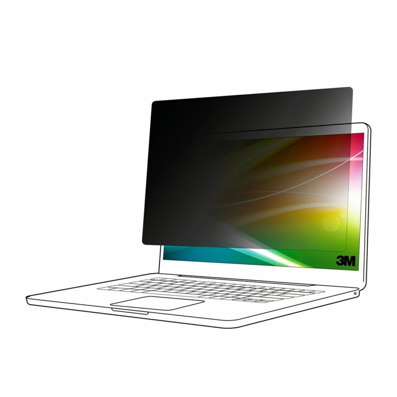 3M Bright Screen Privacy Filter for HP - BPNHP002 - 16:9 — Buy in Cyprus with Fast Delivery