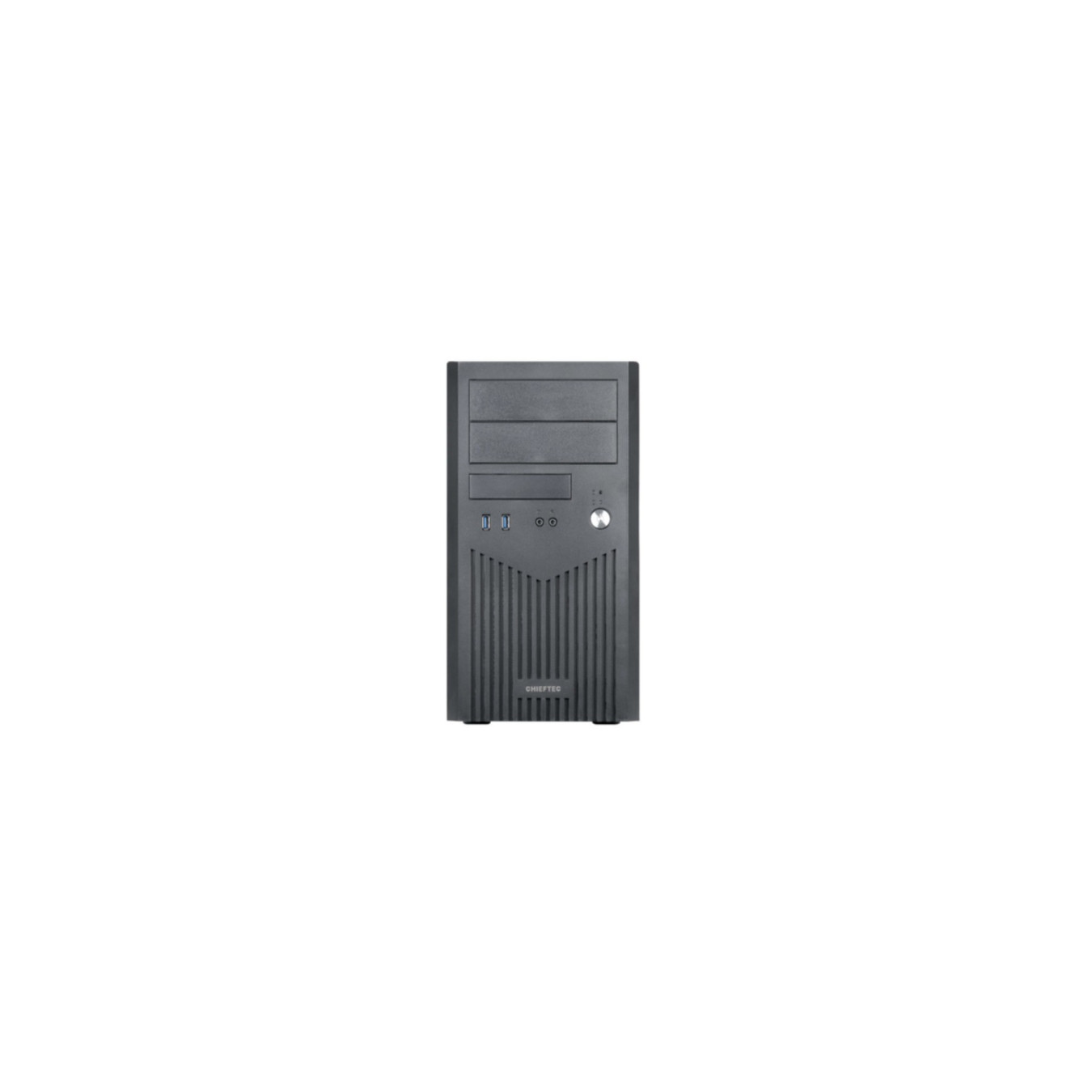 Chieftec BD-25B-350GPB - Black PC Case with 350W PSU - Mini-ITX/Mini-ATX, 340mm GPU, 140mm CPU Cooler