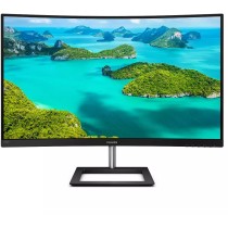 Philips E-line Monitor - 322E1C - 81.3cm 32'' (1920x1080) Curved 16:9 4ms HDMI VGA DisplayPort VESA Full HD Black Silver