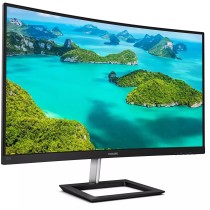 Philips E-line Monitor - 322E1C - 81.3cm 32'' (1920x1080) Curved 16:9 4ms HDMI VGA DisplayPort VESA Full HD Black Silver