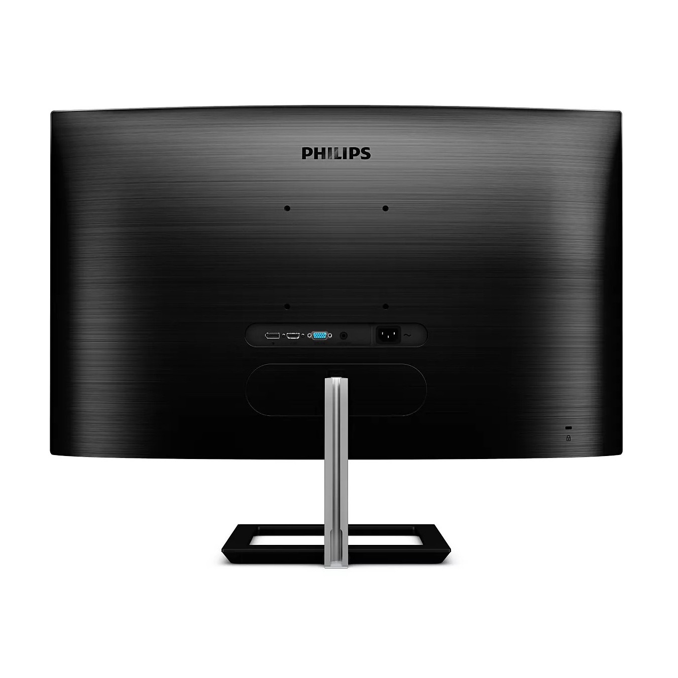 Philips E-line Monitor - 322E1C - 81.3cm 32'' (1920x1080) Curved 16:9 4ms HDMI VGA DisplayPort VESA Full HD Black Silver
