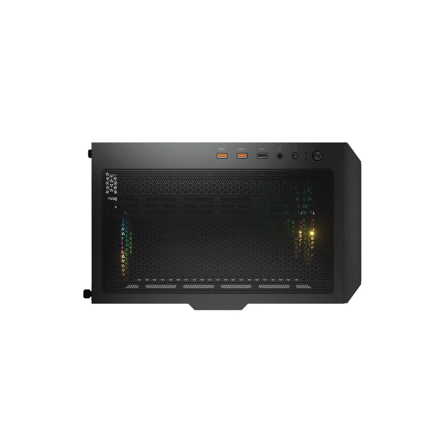 Cougar Airface RGB Black Mid Tower PC Case - 330mm GPU Support - 3x ARGB Fans Included (Boxed)