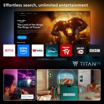 Philips 12 164cm 65' 4K OLED 120 Hz Ambilight Smart TV - 65OLED760 - 12 164cm 65' 4K OLED 120 Hz Ambilight Smart TV