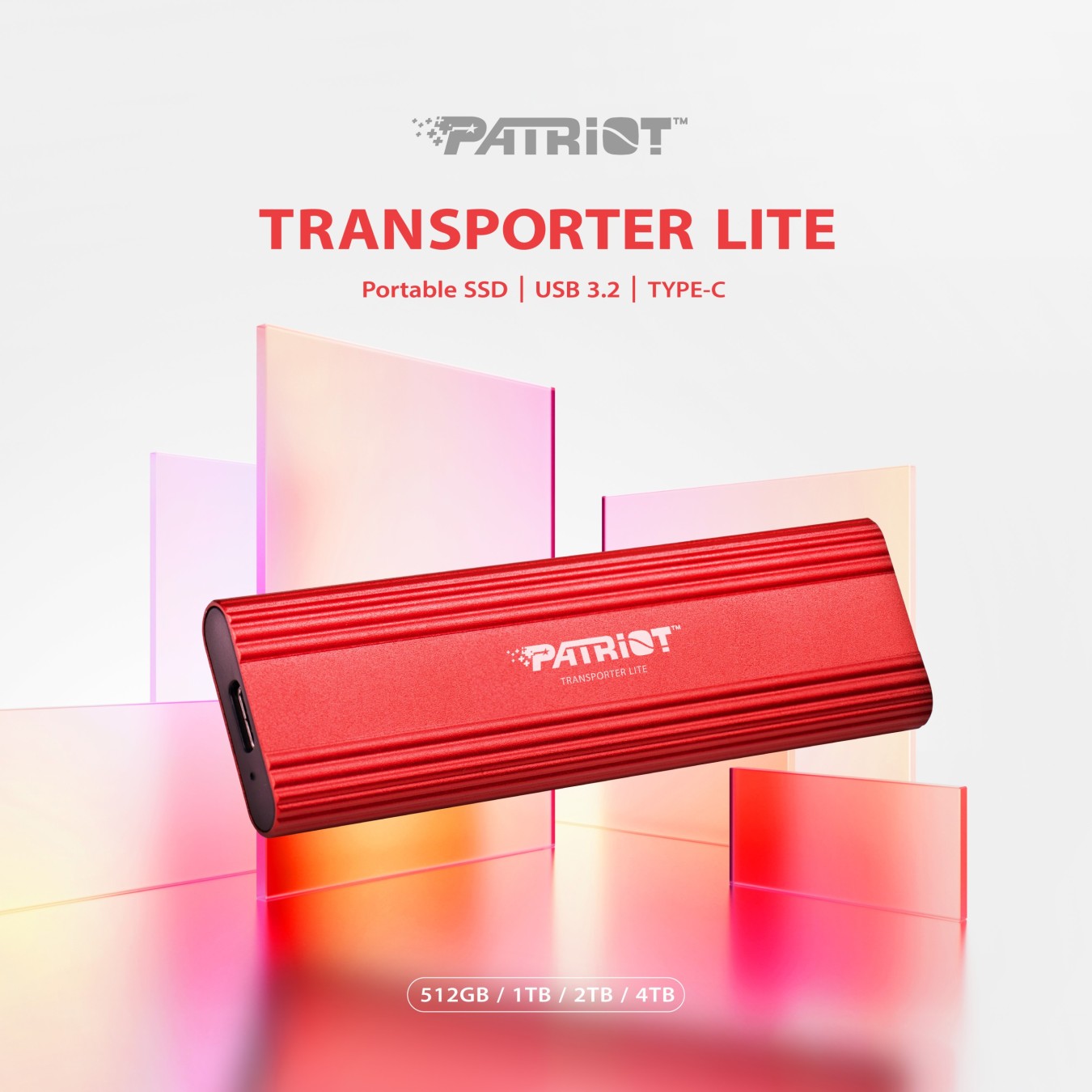 Transporter Lite 1 TB SSD - Rotating USB-C 3.2 Gen 2 (10 Gbit/s) — Buy in Cyprus with Fast Delivery