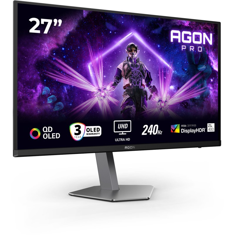 AOC AG276UZD 27" 4K QD-OLED 240Hz Gaming Monitor (Boxed) — Buy in Cyprus with Fast Delivery