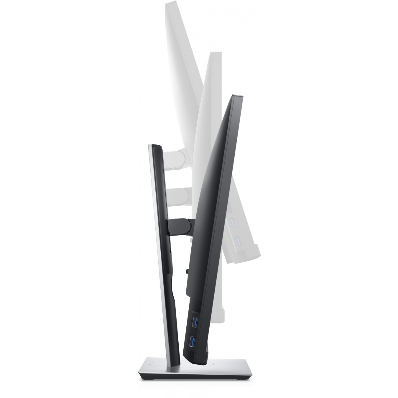 TFT 61cm 24'' (1920x1200) Dell - P2421 - 16:10 5ms Pivot DisplayPort DVI HDMI VGA USB-C WUXGA Black