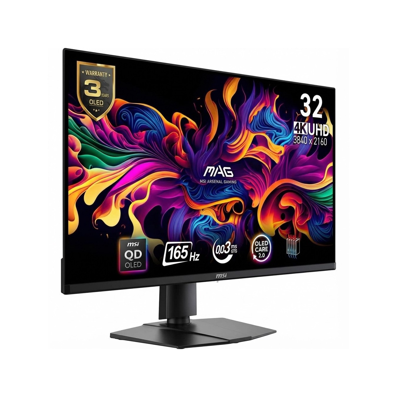MSI Monitor - MAG 321UPDE - 32'(81.3cm) TFT QD-OLED 9S6-3DD39T-029 — Buy in Cyprus with Fast Delivery
