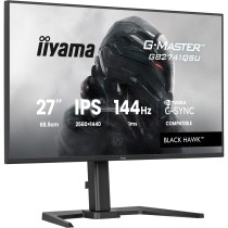iiyama - GB2741QSU-B1 - 68.6 cm 27? (2560×1440) 16:9 QHD IPS 1 ms 144 Hz HDMI DisplayPort VESA 100×100 Black