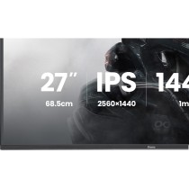 iiyama - GB2741QSU-B1 - 68.6 cm 27? (2560×1440) 16:9 QHD IPS 1 ms 144 Hz HDMI DisplayPort VESA 100×100 Black