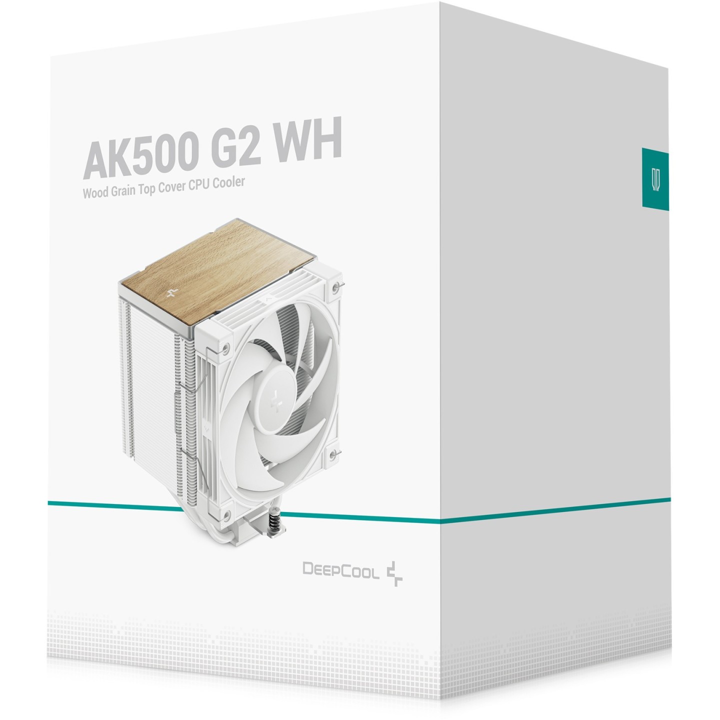 DeepCool AK500 G2 WH CPU Air Cooler - 5 Heatpipes 120mm Fan (Boxed) — Buy in Cyprus with Fast Delivery
