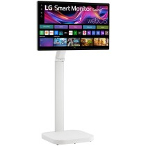 LG Monitor - 32U889SA-W - 80 cm (31.5"), 3840x2160, IPS, 5 ms, 60 Hz, USB-C (65W) x3, HDMI x2, Touchscreen, Rolling stand, White